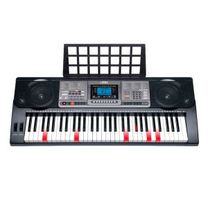 Rk Music MK Teclado 61 Teclas Iluminadas con Atril