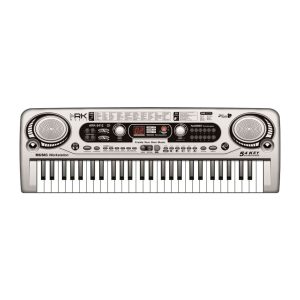 Rk Music Teclado Infantil 54 Notas Color Gris