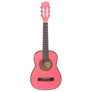 GUITARRA CLASICA NINO PINK + BOLSO ALAGUEZ