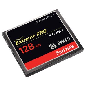 TARJETA DE MEMORIA COMPACTFLASH EXTREME PRO 128GB READ 160MB/S WRITE150MB/S SANDISK SDCFXPS-128G-X46