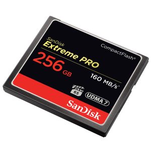 TARJETA DE MEMORIA COMPACTFLASH EXTREME PRO 256GB READ 160MB/S WRITE150MB/S SANDISK SDCFXPS-256G-X46