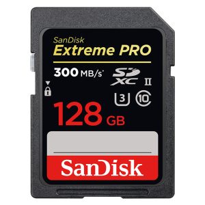 TARJETA DE MEMORIA SD EXTREME PRO 128GB UHS-II 300MB/S - 260MB/S  SANDISK SDSDXDK-128G-GN4IN