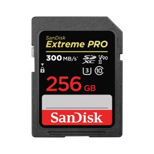 TARJETA DE MEMORIA SD 256GB EXTREME PRO 300MB/S XC UHS-II SANDISK SDSDXDK-256G-GN4IN