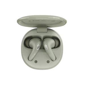 audífonos inalámbricos hifuture flybuds 4 con cancelación activa de ruido y hasta 35h de batería verde oscuro