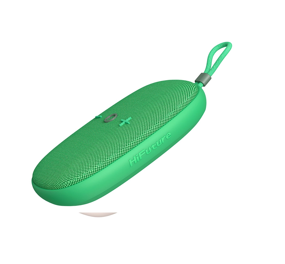 parlante bluetooth portátil hifuture ascendo 20w super slim, impermeable ipx7 y 15h de reproducción blanco (copia)