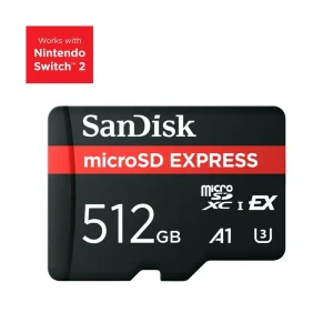 sandisk tarjeta de memoria micro sd 512gb express
