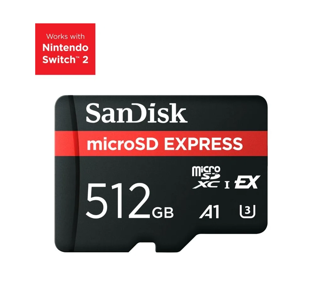 sandisk tarjeta de memoria micro sd 512gb express