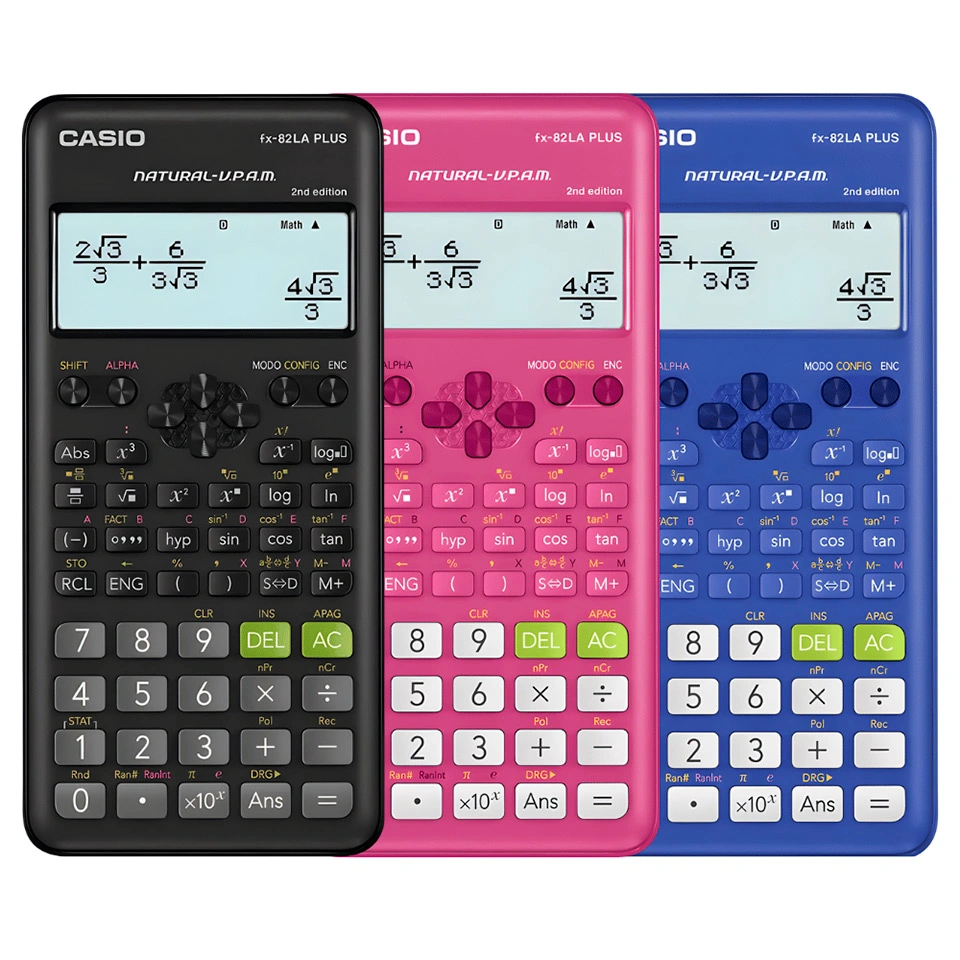 CALCULADORA CIENTIFICA 252FUNC.PINK CASIO - Imagen 6