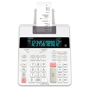 SUMADORA C/ IMPRESION BI- COLOR CASIO