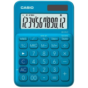 CALC ESCRITORIO 12 DIG./ HORAS EXTTRAS. CASIO