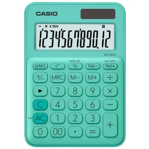 CALC. ESCRITORIO 12 DIG HORAS EXTRAS CASIO