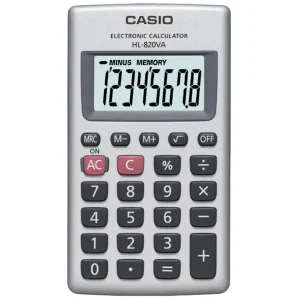 CALCULADORA CASIO BOLSILLO HL820VA