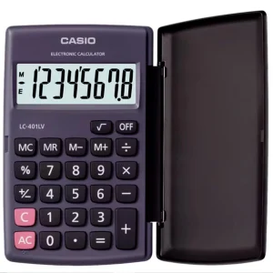 CALCULADORA CASIO BOLSILLO LC-401LV-BK