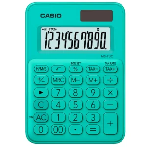 CALCULADORA CASIO SOBREMESA MS-7UC-GN