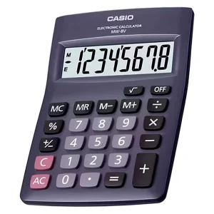 CALCULADORA BOLSILLO MW-8V-BK
