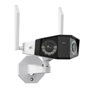 CAMARA WIFI DUO 2 4K / SMART /DOBLE LENTE ANGULO 180 / WATERPROOF / FOCO / SIRENA REOLINK