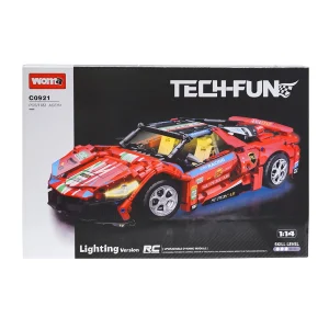 ARMABLE AUTO TECNICO DE CARRERA FERRARI ROJO 