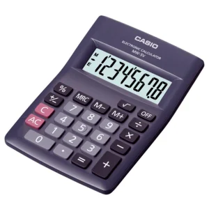 CALC. SOBREMESA 8 DIG. NEGRA CASIO