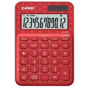 CALCULADORA CASIO SOBREMESA MS-20UC-JRD