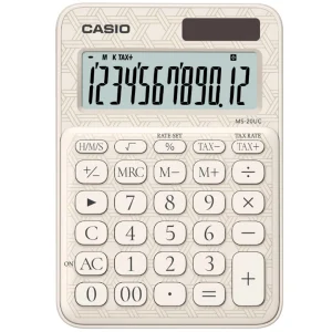 CALCULADORA CASIO SOBREMESA MS-20UC-JWE
