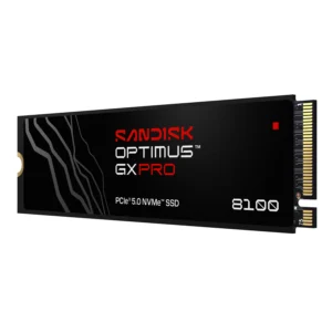 SSD INTERNO 1TB GX PRO 8100 Optimus M.2 NVMe 14900 MB/S SANDISK SDSP82100TAN-000E0